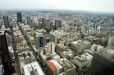 Aerial view of Johannesburg city