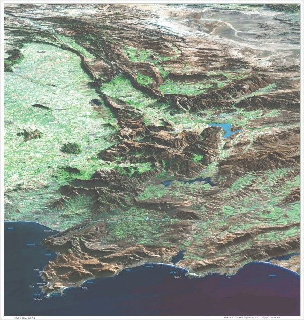 Boland Perspective Map