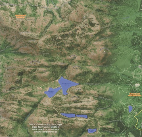 Free Table Mountain Map