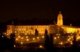 Union buildings at night